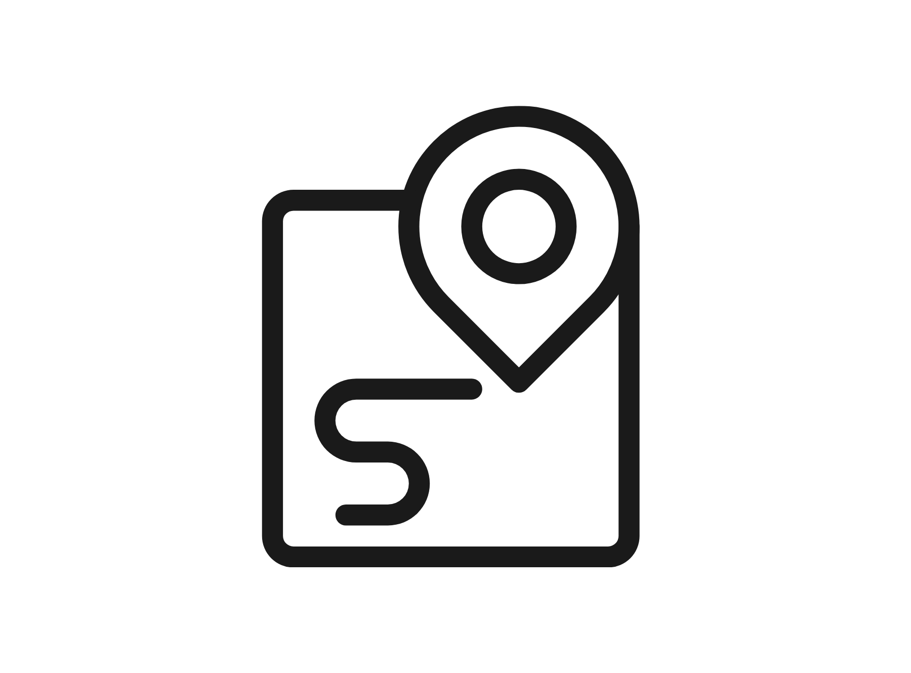 BW map Graphic